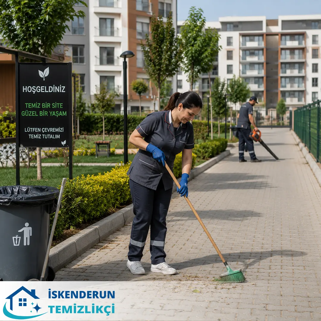Site temizliği hizmeti